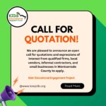 Subject: Call for Quotations and Expression of Interest for Preferred Vendor Registration