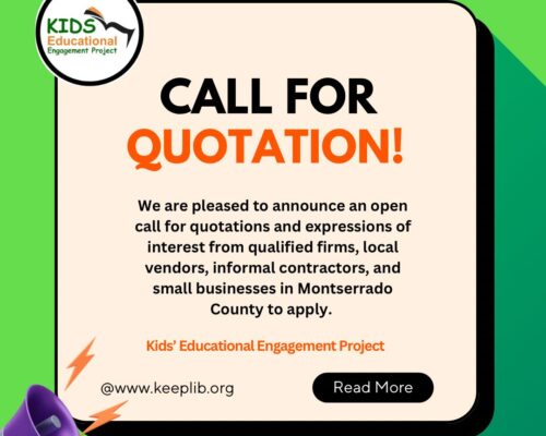 Subject: Call for Quotations and Expression of Interest for Preferred Vendor Registration